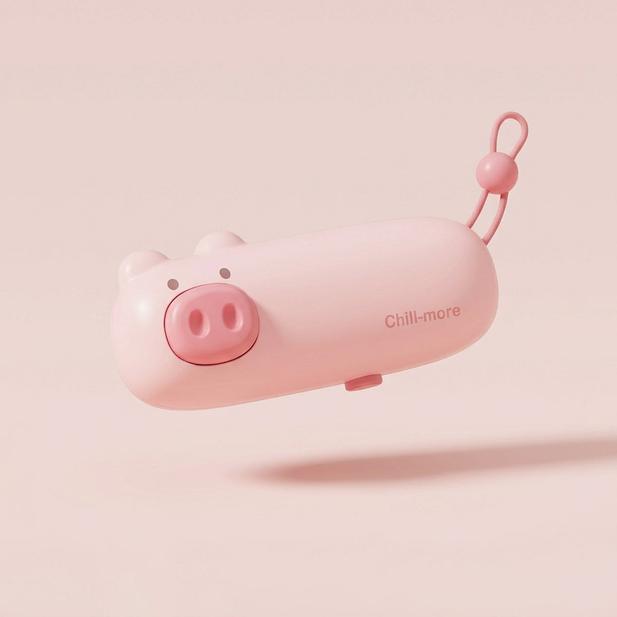 Nibbl Mini Bag Sealer, Pink Pig